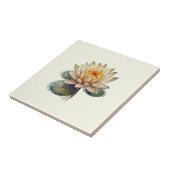 Natuur Style Water Lily Ceramic Tegel Tegeltje (Zijkant)