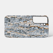 Natuur textuur samsung galaxy hoesje (Achterkant horizontaal)