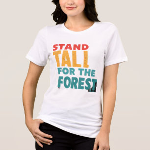 Natuur thema Tri-Blend shirt