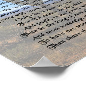 Natuur Thoreau Poster (Hoek)