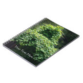 Natuur troon notitieboek (Linkerzijde)