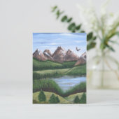 Natuur Valley Briefkaart (Staand voorkant)