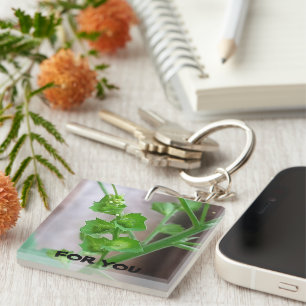 Natuur van acrylSleutelhanger Sleutelhanger