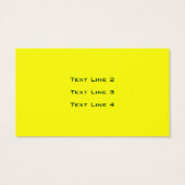 Natuur van bloemen visitekaartje (Achterkant)