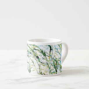 Natuur van de lentemakje espresso kop