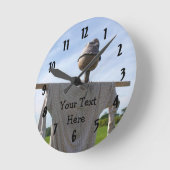 Natuur van de tuinspoelmachine ronde klok (Hoek)