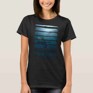 Natuur van de van het Zee van de haai T-shirt