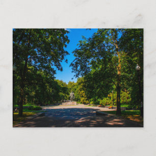 Natuur van het Belarussische Minsk Park Life Citys Briefkaart