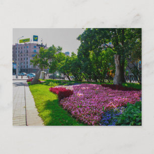 Natuur van het Belarussische Minsk Park Life Citys Briefkaart