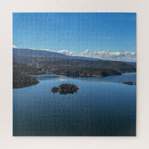 Natuur van het bergmeer Reflection Utah USA Scenic Legpuzzel