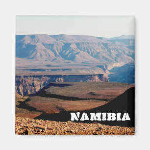 Natuur van het landschap Namibië Fish River Canyon Magneet