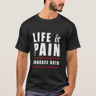 Natuur van het leven. Motivatie. Sterk. Fitness De T-shirt