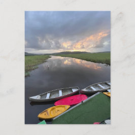 Natuur van het moerasgebied Kaw-Roura - Frans-Guya Briefkaart