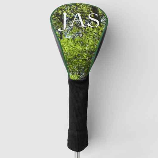 Natuur van lentemaple golfheadcover (Voorkant)