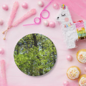 Natuur van lentemaple papieren bordje (Feest)