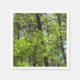 Natuur van lentemaple servet