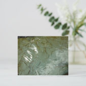 Natuur van Rock Slab met waterdekking (Staand voorkant)