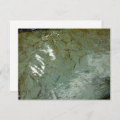 Natuur van Rock Slab met waterdekking (Voorkant / Achterkant)