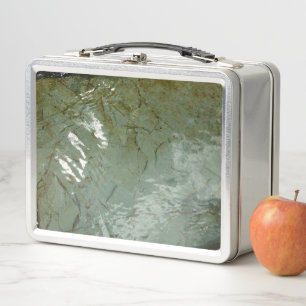 Natuur van Rock Slab met waterdekking