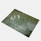 Natuur van Rock Slab met waterdekking Deurmat (Schuin)