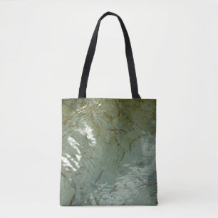 Natuur van Rock Slab met waterdekking Draagtas