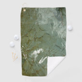 Natuur van Rock Slab met waterdekking Golfhanddoek (Insitu)