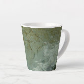 Natuur van Rock Slab met waterdekking Latte Mok (Rechterhoek)