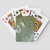 Natuur van Rock Slab met waterdekking Pokerkaarten (Achterkant)