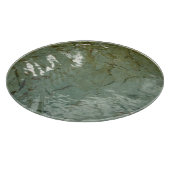 Natuur van Rock Slab met waterdekking Snijplank (Hoek)