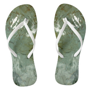 Natuur van Rock Slab met waterdekking Teenslippers