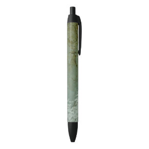 Natuur van Rock Slab met waterdekking Zwarte Inkt Pen