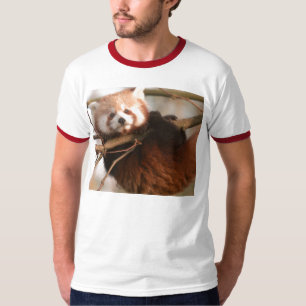 Natuur van rode Panda-Beer T-shirt