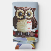 Natuur van vrouwen Uil Cooler (Achterkant)