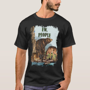 Natuur van wilde dieren Nieuwe Volkspartij T-shirt
