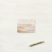 Natuur van Zeeen van waterverf Zee Post-it® Notes (Op bureau)