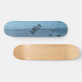 Natuur van zout skateboard (Horizontaal)