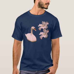 Natuur van zwoegblaasjes en hibiscus t-shirt