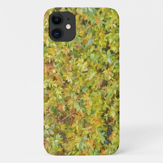 Natuur verlaat Green Leaf Art Phone Case (Achterkant)