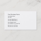 Natuur Visitekaartjes (Achterkant)