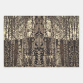 Natuur vogelbomen inpakpapier vel (Voorkant)