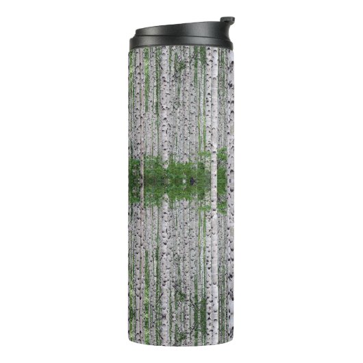 Natuur vogelbomen thermosbeker (Gedraaid links)