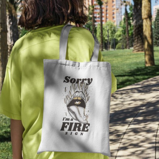 Natuur voor brandsignalering Canvas tas