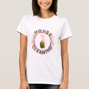 Natuur voor het reinigen van het huis t-shirt