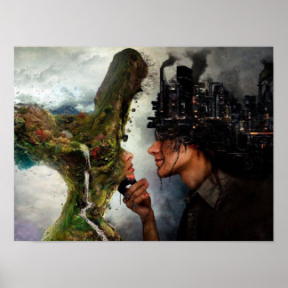 Natuur vs Poster civilisatie