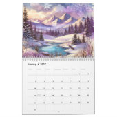 Natuur Waterverf Landschapskalender Kalender (Jan 2027)