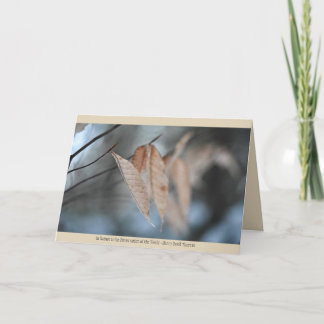 Natuur Wenskaart Kaart