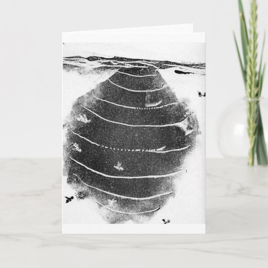 Natuur Wenskaart oddities Kaart (Voorkant)