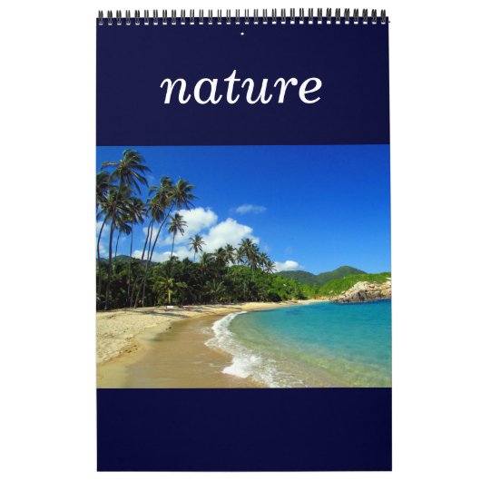 natuur wereld kalender (Hoes)