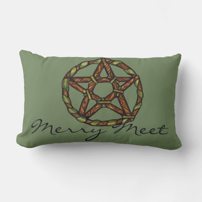 Natuur Wicca Kussen (Voorkant)