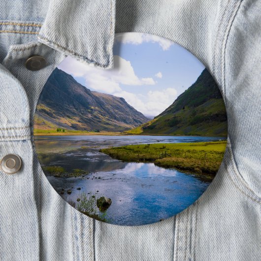 natuur wiew, berg ronde button 6,0 cm (In situ)